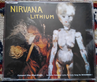 Nirvana – Lithium 1992 (Europe) NM