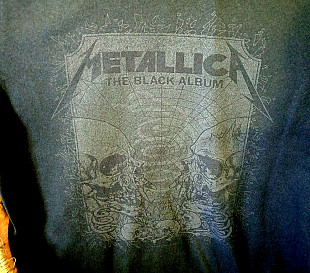 Футболка METALLICA BLACK ALBUM