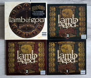 LAMB OF GOD HOUR GLASS 3 CD ( EPIC / SONY 88697-68819-2 ) 2010 EU