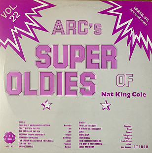 Nat King Cole – Arc's Super Oldies Of Nat King Cole Vol. 22 (NM/NM)