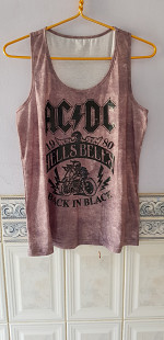 Футболка "AC / DC" (95% polyester/ 5% spandex, M, China)
