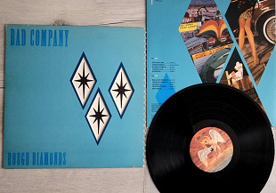 BAD COMPANY ( ex - FREE ) ROUGH DIAMOND ( SWAN SONG 90001-1 ) ORIGINAL CUT COVER 1982 US