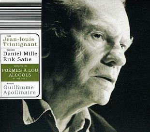Фирменный JEAN-LOUIS TRINTIGNANT - "Extraits De Poemes A Lou Alcools"