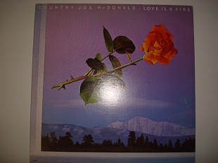 COUNTRY JOE McDONALD-Love is a fire 1976 USA Rock, Folk, World, & Country--РЕЗЕРВ