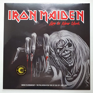 IRON MAIDEN – Live In New York - Yellow Vinyl ‘2023 Yellowin Records NL - NEW