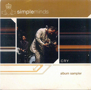 Simple Minds – Cry - Album Sampler ( Germany ) Cardboard Sleeve