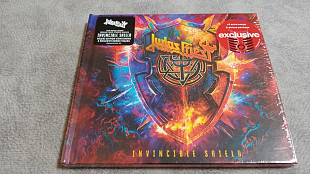 Judas priest - invincible shield. запечатанный американский cd в диджибуке