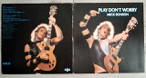 MICK RONSON ( DAVID BOWIE guitar ) PLAY DON'T WORRY ( RCA APL1 0681 ) G/F 1975 GER