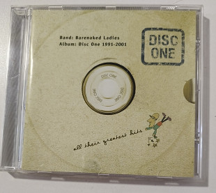 CD BARENAKED LADIES 2001 Disc One: All Their Greatest Hits (1991-2001) (Australia)