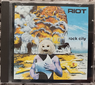 CD Riot ‎– Rock City (1977, RE: 1993) NM, EU
