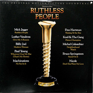 Various – Ruthless People (The Original Motion Picture Soundtrack) (NM/NM) USA