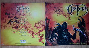OBITUARY XECUTIONER'S RETURN ( BACK ON BLACK BOBVO54LP ) RED VINYL G/F 2007 UK