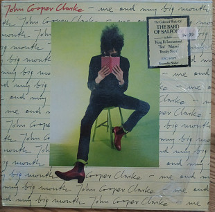 John Cooper Clarke Me and My Big Mouth UK first press lp vinyl