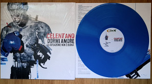 CELENTANO DORMI AMORE ( CLAN CLN 2503 ) 2025 REISSUE, BLUE VINYL, REMASTERED 2007 ITALY