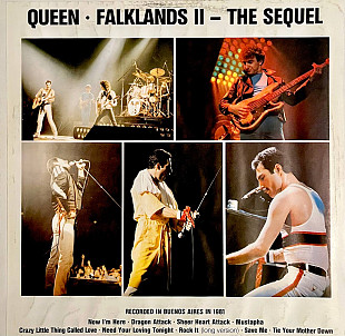 Queen - Falklands II - The Sequel (bootleg) Виробництво Аргентина Стан Диск EX Конверт EX- Ціна