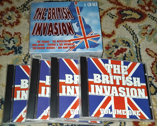 Various – The British Invasion 4CD (UK) NM