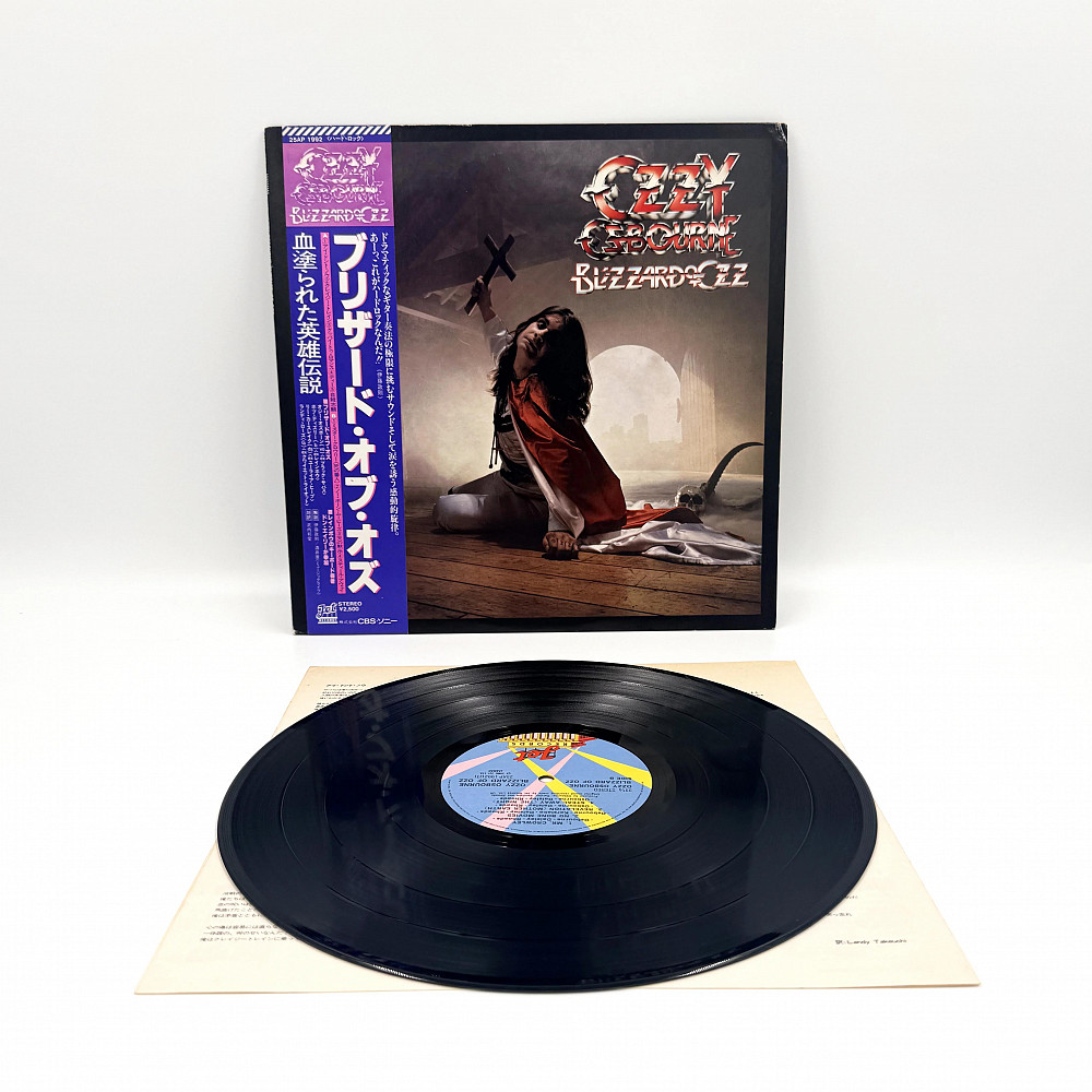 【希少】Ozzy Osbourne K.B.F.H. '81 Ozzy Osbourne - Blizzard Of Ozz (Japanese Edition) 1981, Hard Rock