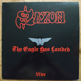 Saxon The Eagle Has Landed UK first press lp vinyl
