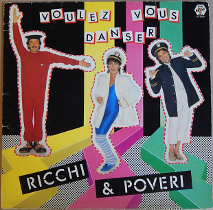 Ricchi & Poveri – Voulez Vous Danser (Baby Records – BR 56057, Italy) inner sleeve EX+/EX+