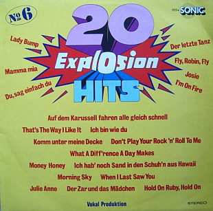 The Hiltonaires, Orchester Udo Reichel – 20 Explosion Hits 6 (NM/NM) Germany