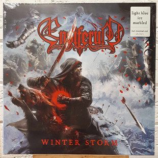 ENSIFERUM (Viking Metal) – Winter Storm - Blue Ice Marbled Vinyl ‘2024 Limited Edition - NEW