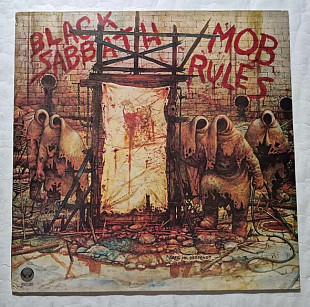 Black Sabbath 81 Mob Rules UK Vinyl Ex+