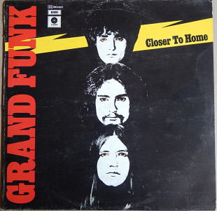 Grand Funk Railroad – Closer To Home (Capitol Records – 54 1804561, Italy) EX+/NM-