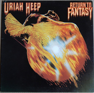 Uriah Heep – Return To Fantasy (Bronze – ILPS 19335, Italy) inner sleeve EX+/NM-