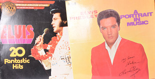 A 50 - Elvis Presley - Vinyl LP 12" винил 2 шт + афтограф