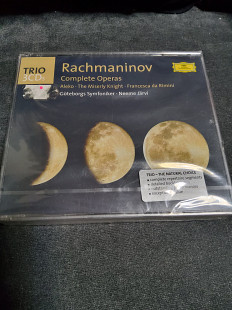 Sergei Rachmaninov Aleko . The miserly knight . Francesca da Rimini 3 cd