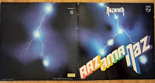NAZARETH ( produced by ROGER GLOVER - DEEP PURPLE ) RAZAMANAZ ( PHILIPS 6303 085 1Y2/2Y2 - 320