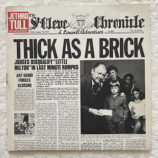 Jethro Tull – Thick As A Brick 1973 RE Chrysalis – CHR 1003 NM/EX
