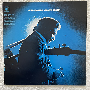 Johnny Cash – Johnny Cash At San Quentin 1969 1st press UK CBS – S 63629 EX+/EX+