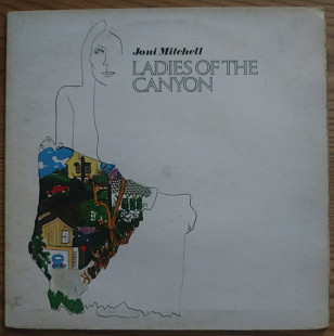 Joni Mitchell Ladies of the Canyon UK first press lp vinyl