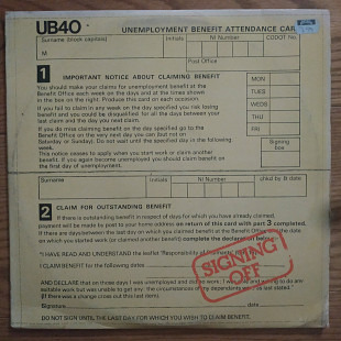 UB40 Signing Off UK first press 2 lp vinyl