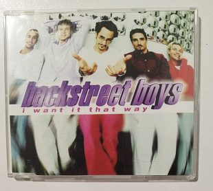 Maxi-Single BACKSTREET BOYS 1999 I Want It That Way (EU)