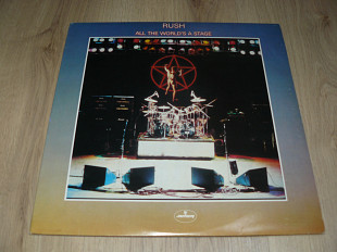Rush – All The World's A Stage (2LP, 1976, UK, Gatefold)