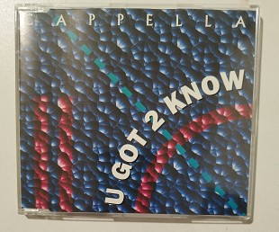 Maxi-Single CAPPELLA 1993 U Got 2 Know (Germany)