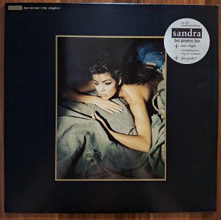 Sandra - Ten On One (The Singles) NM-/NM- + poster