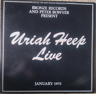 Uriah Heep ‎– Uriah Heep Live-(10 page booklet)