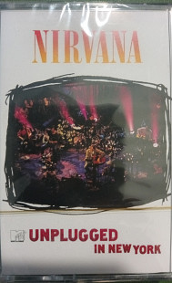 Запакована аудіокасета Nirvana "Unplugged in New York"