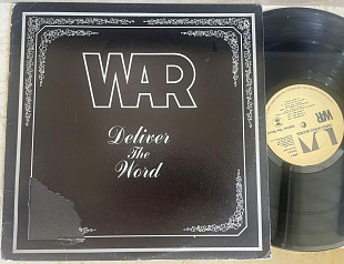 War – Deliver The Word ( USA ) LP