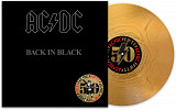 AC/DC - Back In Black (Gold Metallic Coloured) (Limited Edition) (LP)