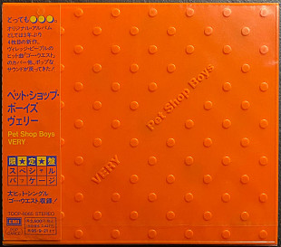 Pet Shop Boys – Very – Limited Edition – CD TOSHIBA RECORDS JAPAN