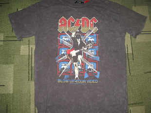 Футболка-мерч AC/DC, М