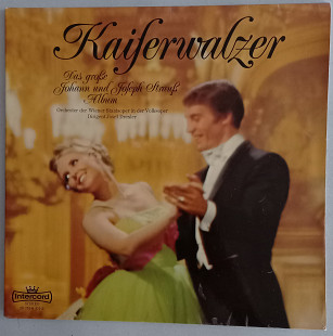 2LP Orchester der Weiner Staatsoper "Kaiferwalzer, das grosse Johann und Joseph Strauss Album", Germ