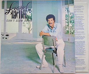 LIONEL RICHIE Can't Slow Down LP VG+/EX-