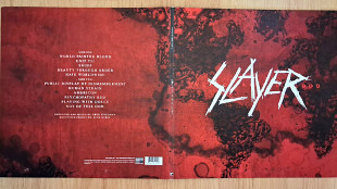 SLAYER WORLD PAINTED BLOOD ( AMERICAN 88697 74194 1 ) G/F 2010 REISSUE 2009 EU