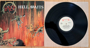 SLAYER HELL AWAITS ( ROADRUNNER RR 9795 ) 1985 HOLLAND