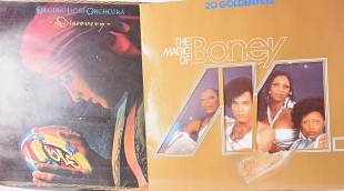 E-70 vinyl - ELO - Electric Light Orchestra - Boney M - винил 2 шт